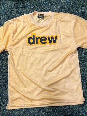 Drew House Mesh Yellow T (M)